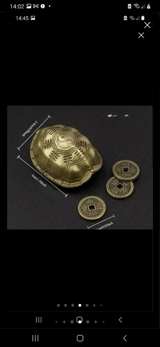 Tortuga suerte china nueva