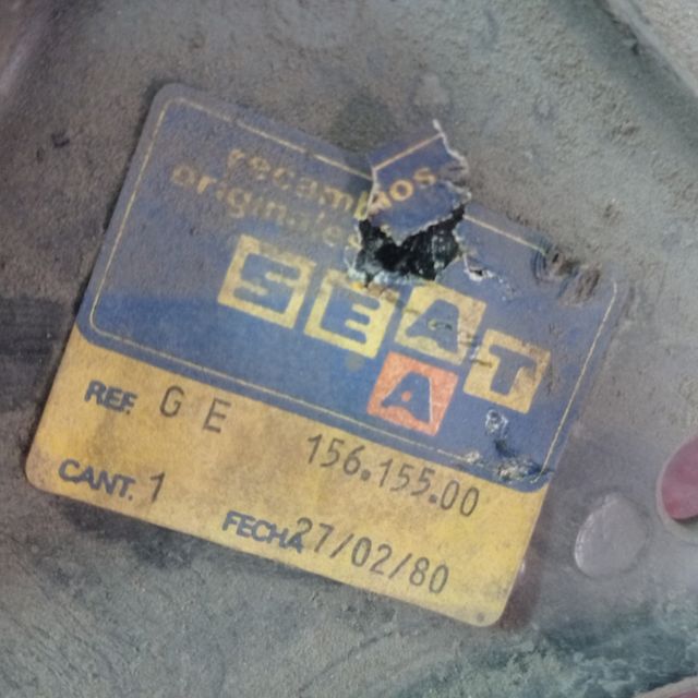 Piezas Seat clásico
