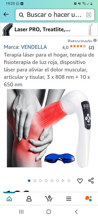 Maquina terapia laser