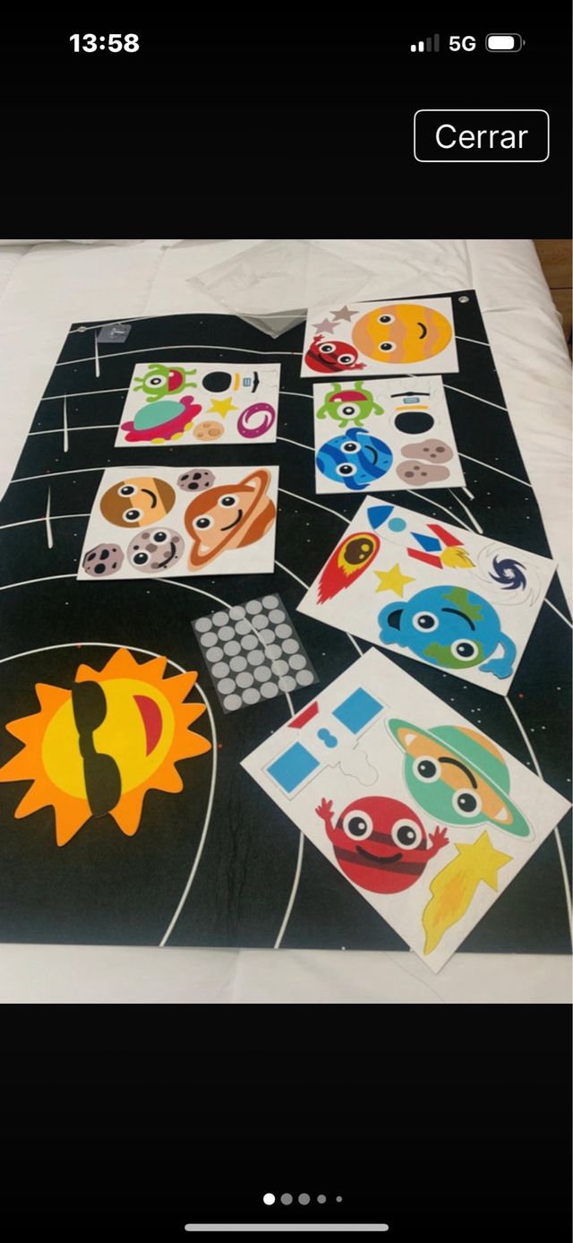 Tapete educacional fieltro