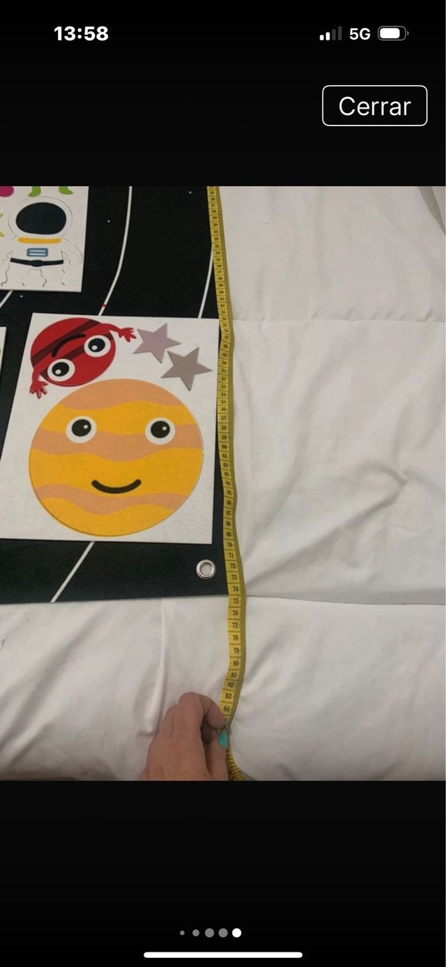 Tapete educacional fieltro