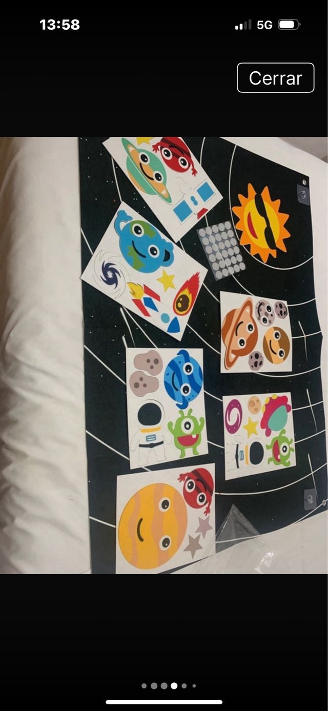 Tapete educacional fieltro