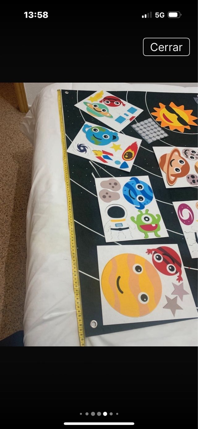 Tapete educacional fieltro