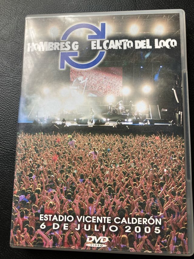Dvd El canto del loco y Hombres G.