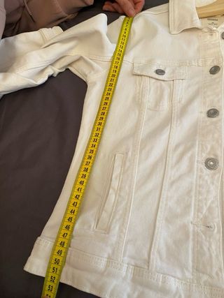 Chaqueta tejana de chica talla 40