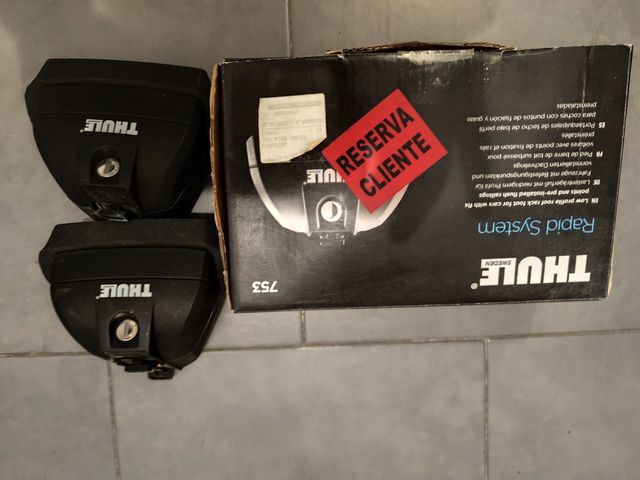 Thule Rapid System 753 paquete de 4 pies