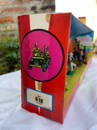 Scatola Dulcop "nordisti e sudisti" anni 80