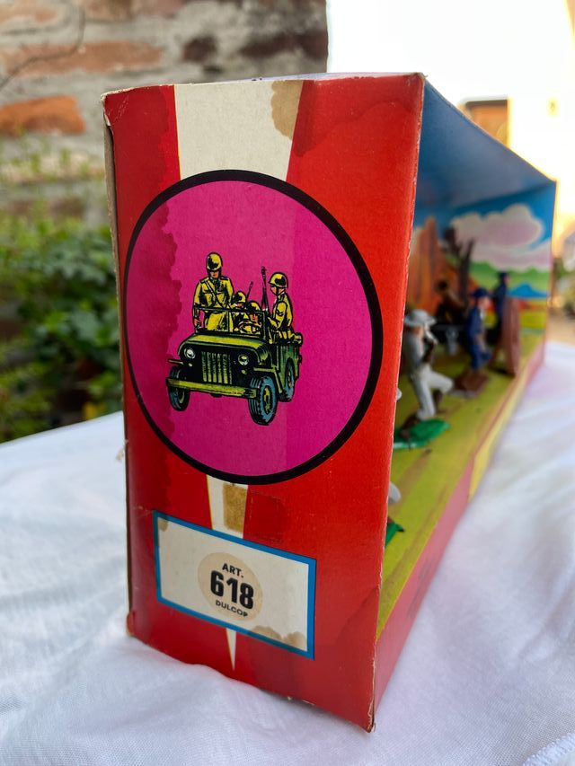 Scatola Dulcop "nordisti e sudisti" anni 80