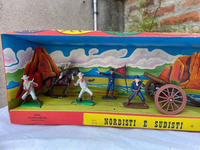 Scatola Dulcop "nordisti e sudisti" anni 80