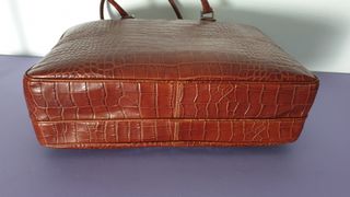 Borsa donna in VERA pelle stampa cocco