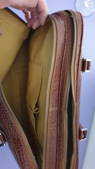 Borsa donna in VERA pelle stampa cocco