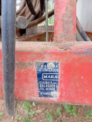 Atomizador Makato de 600 lts