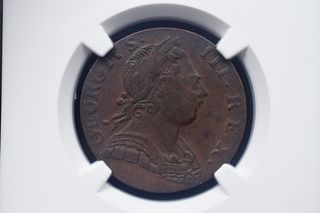 Dettagli 1/2 Pence 1775 NGC XF Moneda | Giorgio III