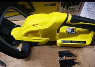 Cortasetos + aspirador Karcher 18v.