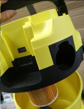 Cortasetos + aspirador Karcher 18v.