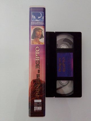 VHS el principe de Egipto 