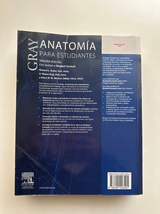 Gray. Anatomía para estudiantes.