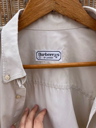 Camisa vintage Burberry