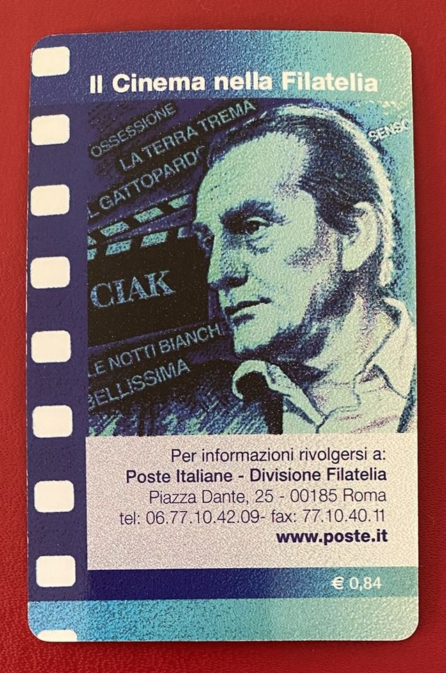 Tessera Filatelica Italia 2006 Luchino Visconti