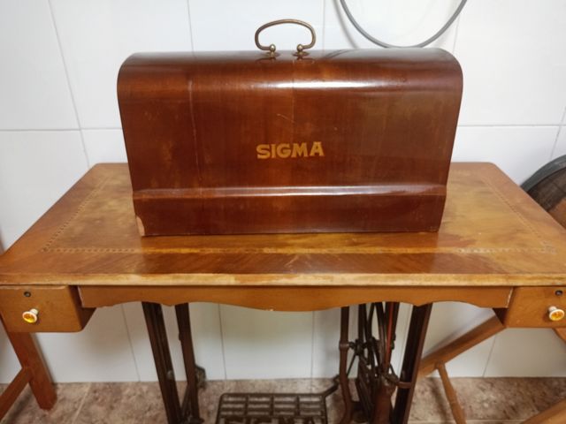 Maquina de coser antigua sigma principio siglo XX