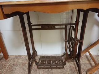 Maquina de coser antigua sigma principio siglo XX