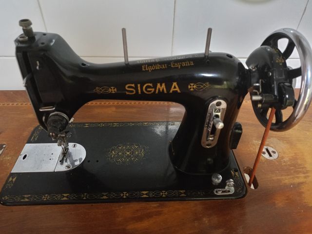 Maquina de coser antigua sigma principio siglo XX