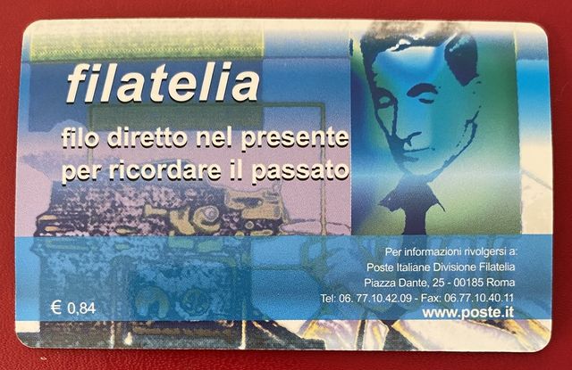 Tessera Filatelica Italia 2006 Dino Buzzati