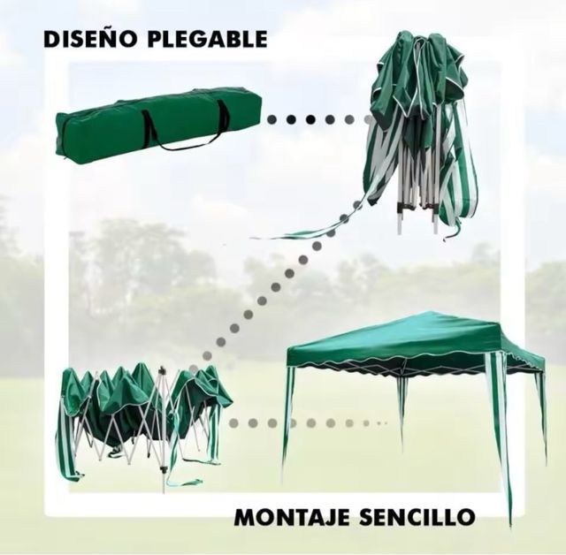 Tenda pieghevole 3x3. Nuovo.