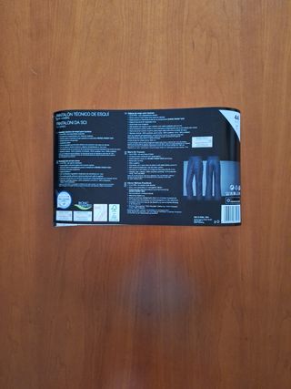 Pantalón esquí hombre talla 44 azul