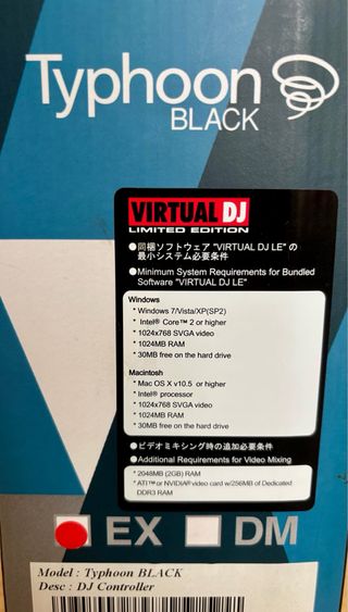 Controladora Vestax Typhoon. Ideal principiantes 