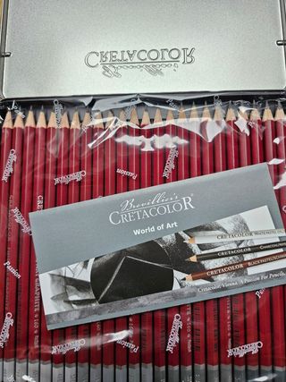 Cretacolor Caja Metálica 24 grafitos