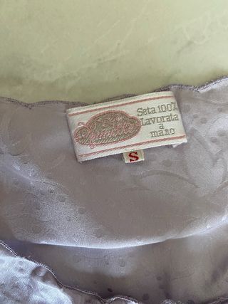 Pigiama donna Vintage in seta tg S Armelle