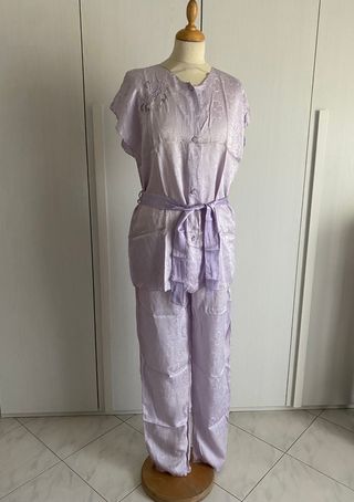 Pigiama donna Vintage in seta tg S Armelle