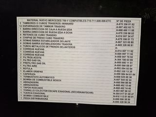 Recambios de mercedes 709 y compatibles