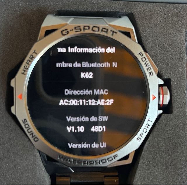 Orologio Smart K62 AMOLED 1,43” Bluetooth 5.0