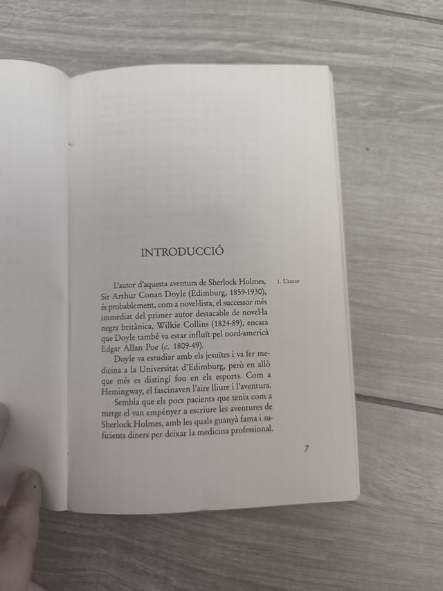 Libro Sherlock Holmes