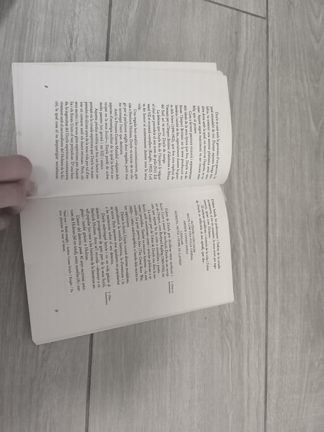 Libro Sherlock Holmes