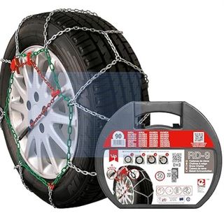 cadenas de nieve metálicas RD9 mm, talla No 100