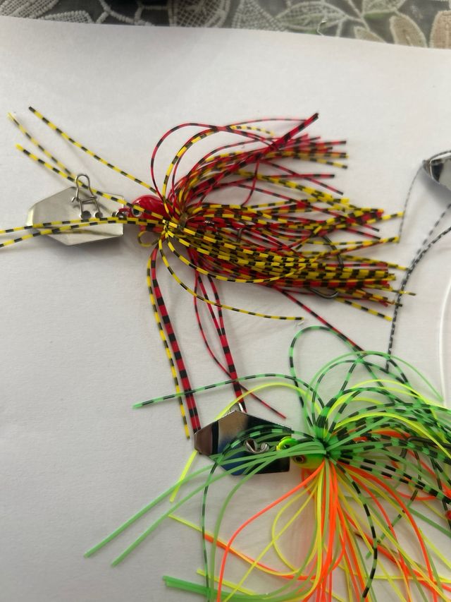 Lote de 3 chatterbait de 9 gr