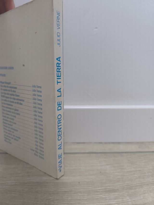 Libro viaje al centro de la tierra