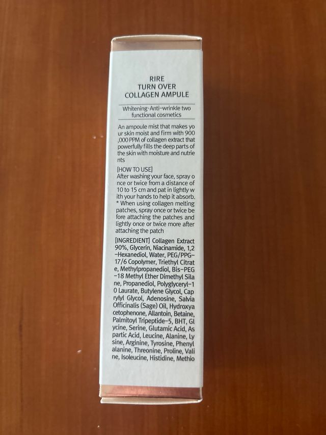 Collagen ampule mist