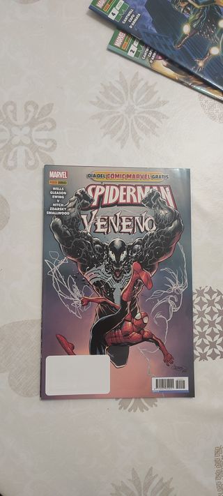 CÓMIC SPIDERMAN VENENO. DÍA DEL CÓMIC MARVEL