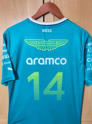 Camisa Aston Martín Fernando Alonso F1 2