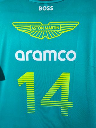 Camisa Aston Martín Fernando Alonso F1 2