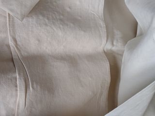 Vintage lenzuola matrimoniali lino ricam