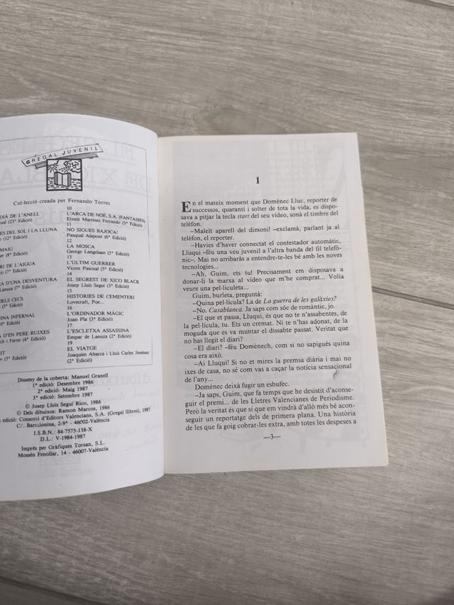 Libro El segrest de xico black