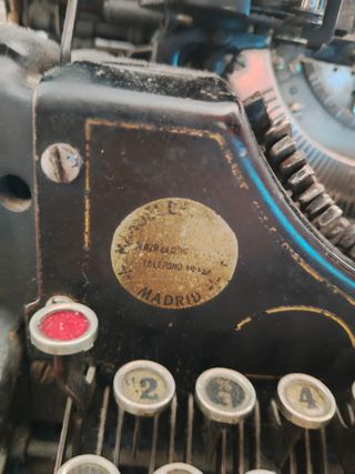 Maquina de escribir Underwood
