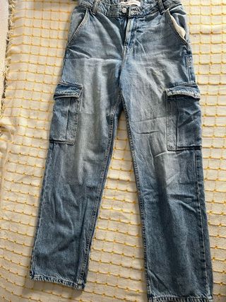 pantalones vaqueros cargos