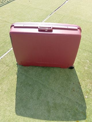 Valigia vintage bordeaux
