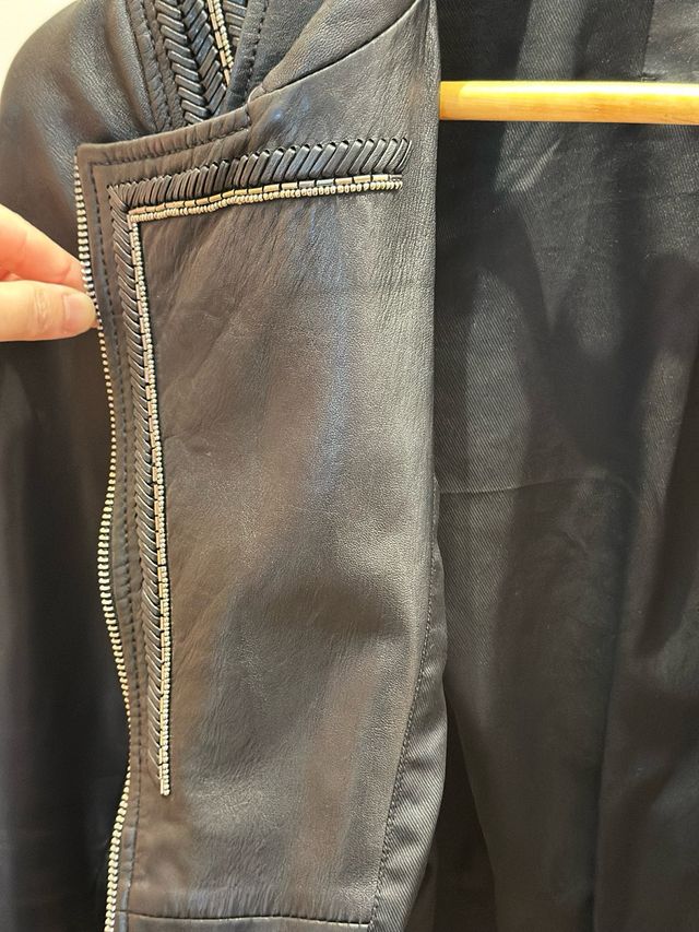 Chaqueta de piel IKKS women